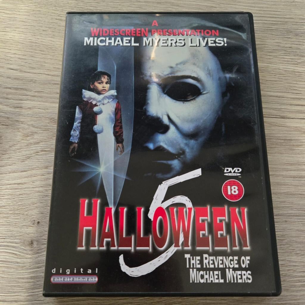 Halloween 5 (4 HALEN = 3 BETALEN), Cd's en Dvd's, Dvd's | Horror, Alle leeftijden, Ophalen of Verzenden, Zo goed als nieuw