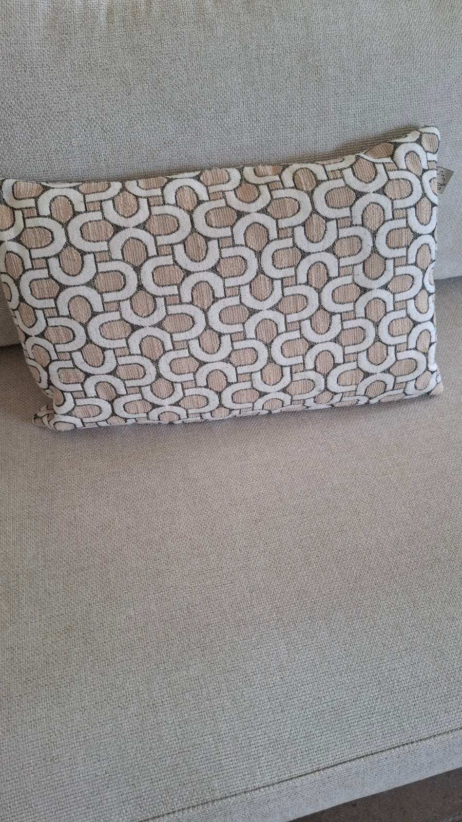 Dutch Decor, mooi sierkussen, 30x50 cm, Huis en Inrichting, Zwart, Ophalen of Verzenden, Zo goed als nieuw, Sierkussen