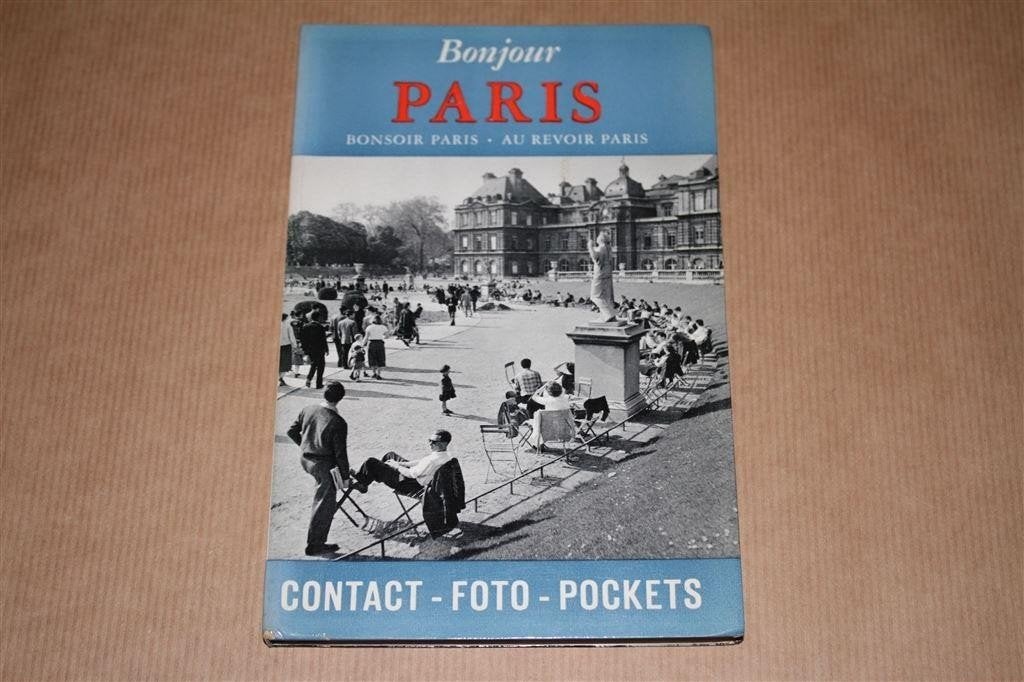 Bonjour Paris - Cas Oorthuys - 1957 !!, Ophalen of Verzenden, Zo goed als nieuw, Fotografen