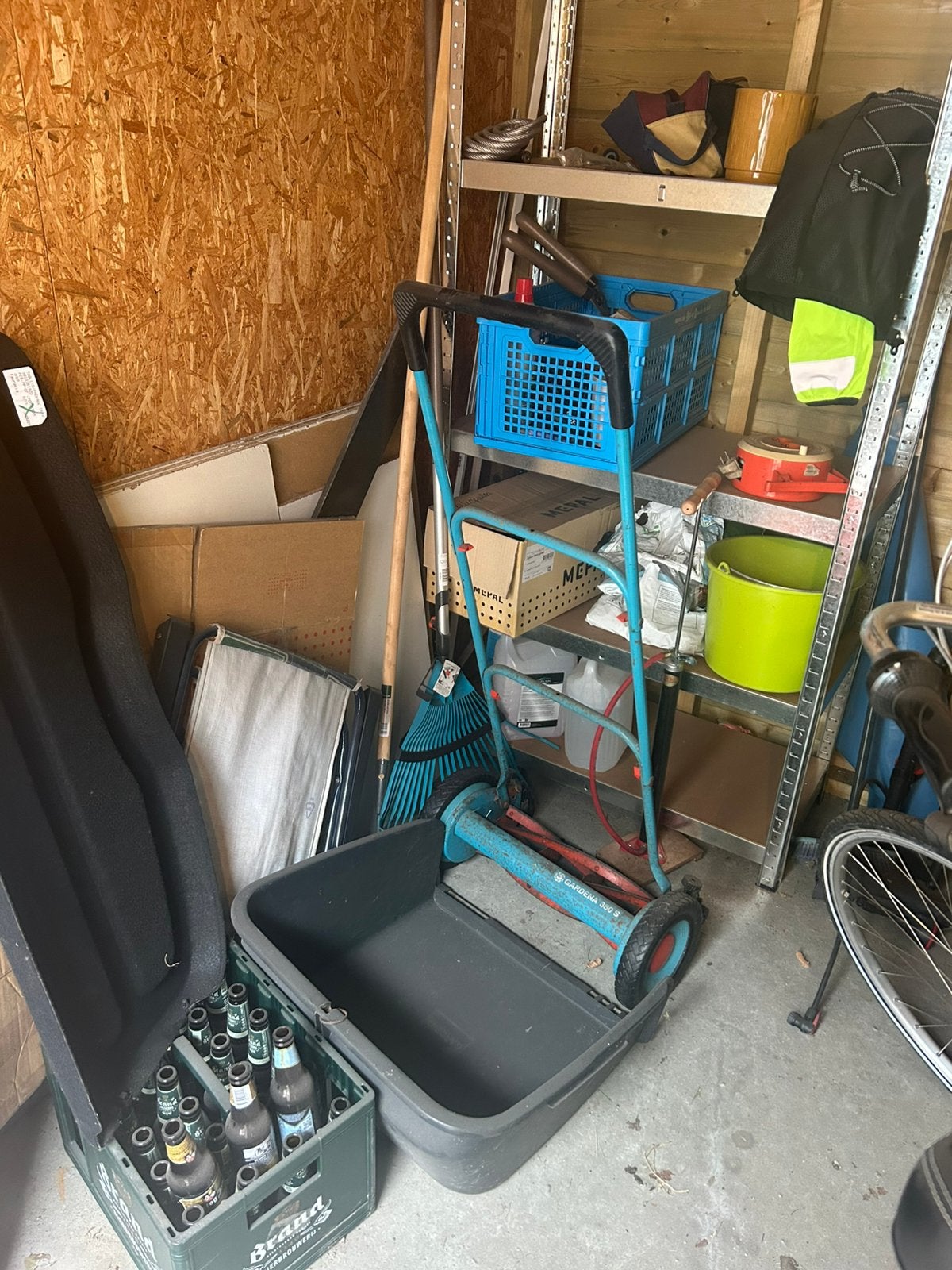 Te koop: grasmaaier, Kooimesmaaier, Ophalen, Gebruikt, Handgrasmaaier
