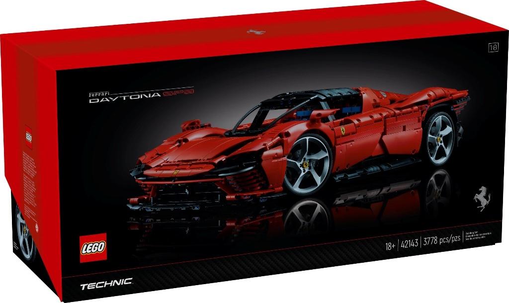 LEGO 42143 - Ferrari Daytona SP3 huren – €15,00 p/w, Ophalen of Verzenden, LEGO, LEGO, LEGO