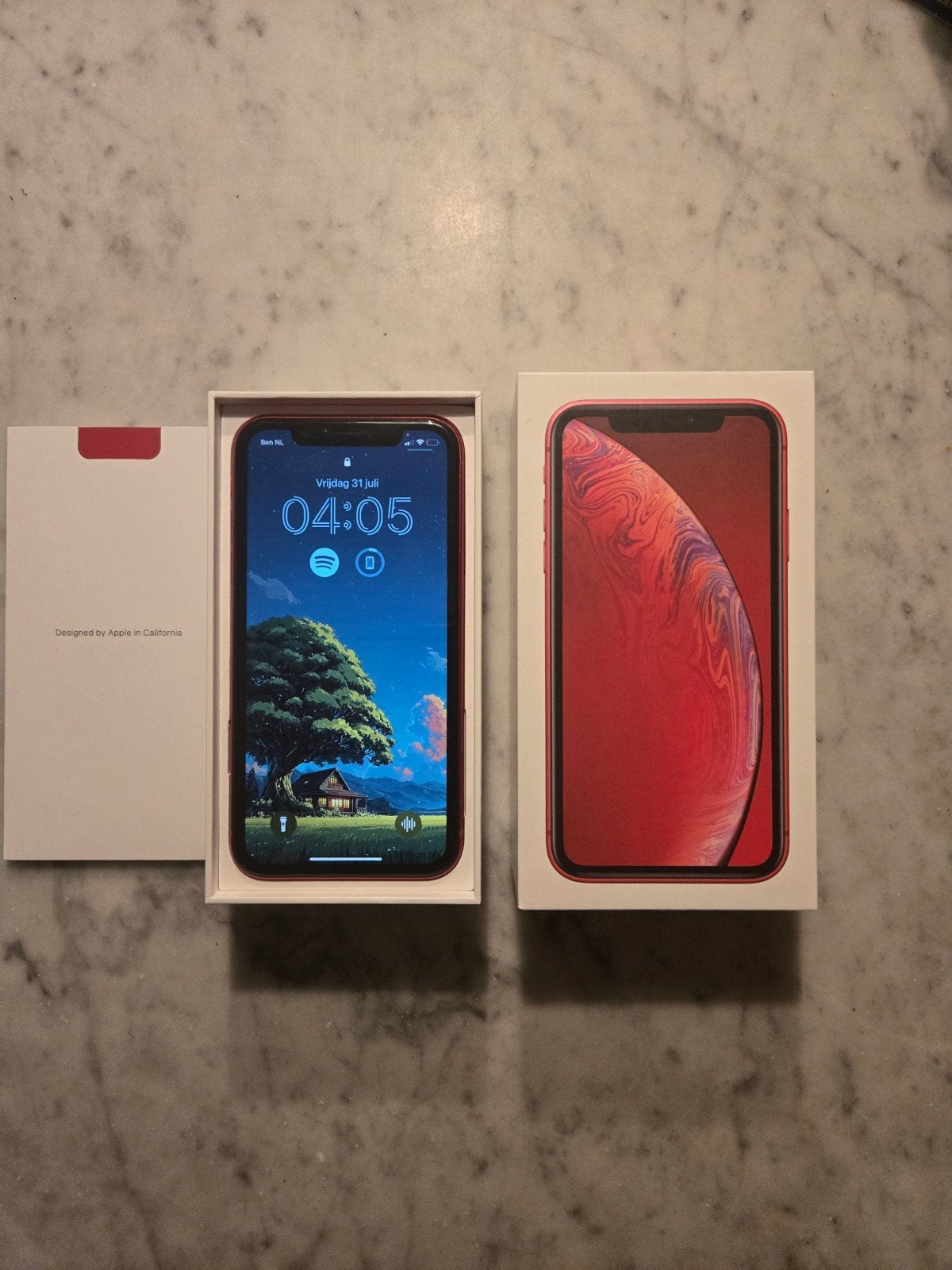 Iphone XR "Red" 64GB  (krasvrij), Verzenden, IPhone XR, Zo goed als nieuw, 64 GB