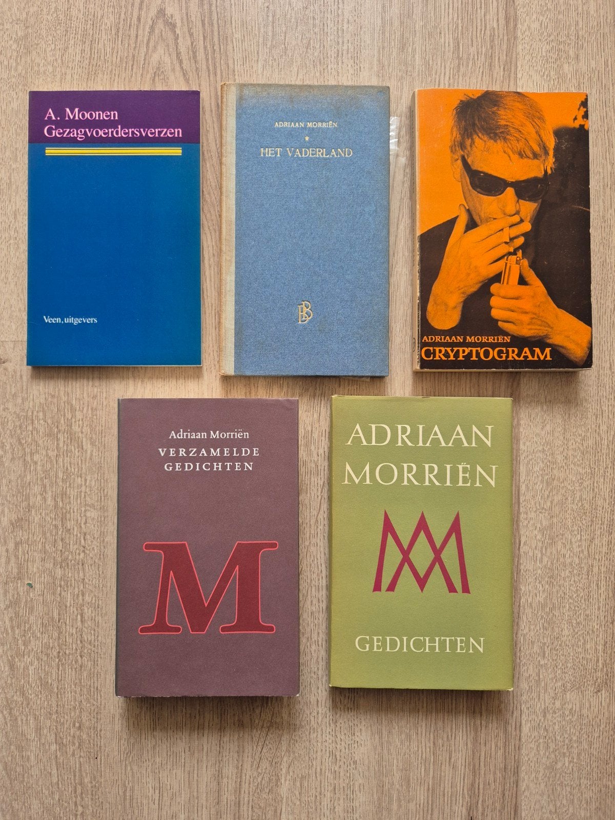 Unieke kans: 5x GESIGNEERD van de auteur (Adriaan Morriën &, Ophalen of Verzenden, Zo goed als nieuw