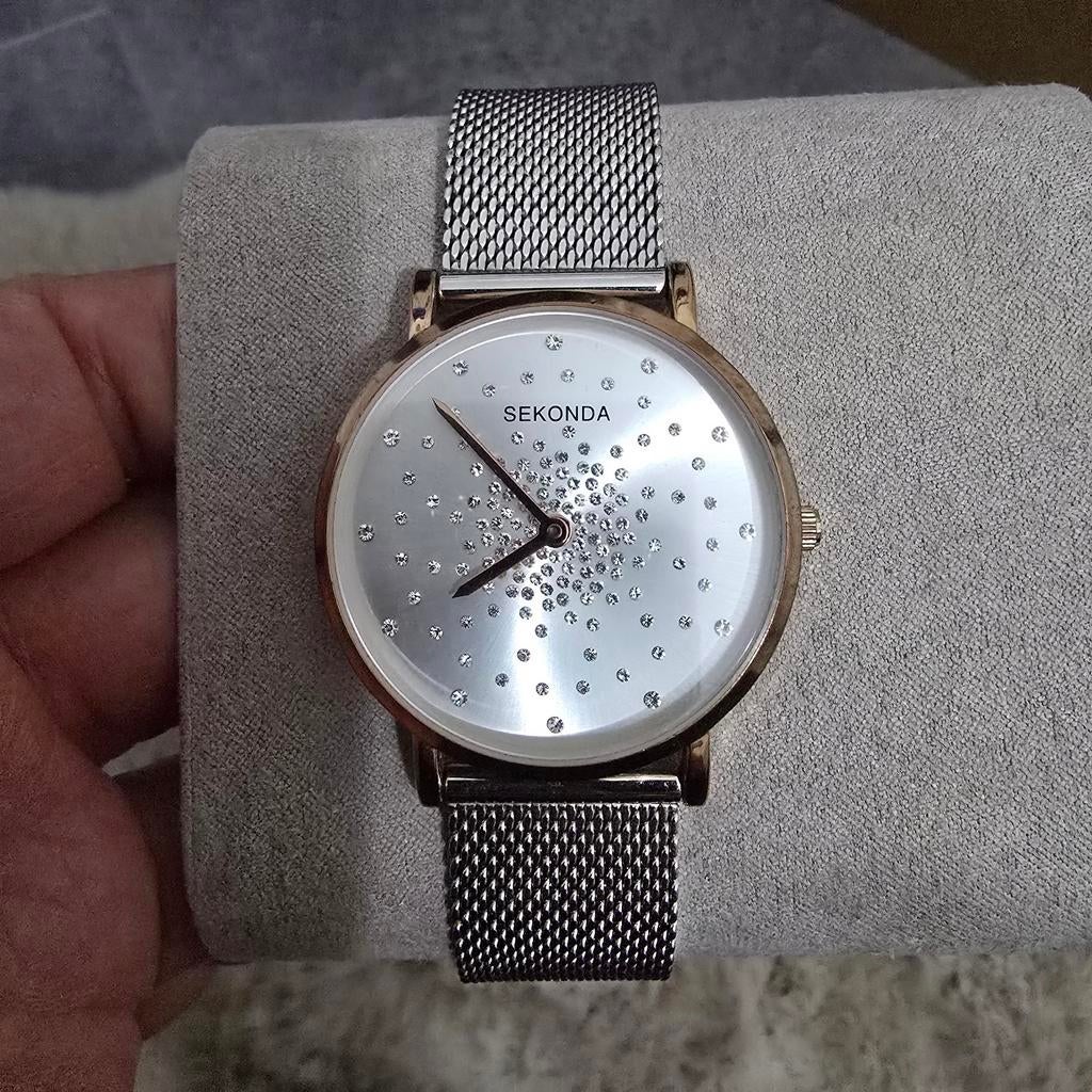 Dames horloge, Sieraden, Tassen en Uiterlijk, Horloges | Dames, Ophalen, Zo goed als nieuw, Overige merken