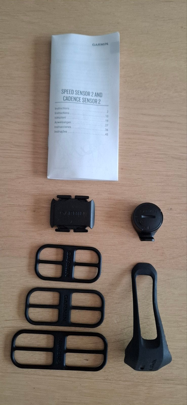 Garmin Snelheidssensor 2 en Cadanssensor 2, Ophalen of Verzenden, Draadloos, Zo goed als nieuw