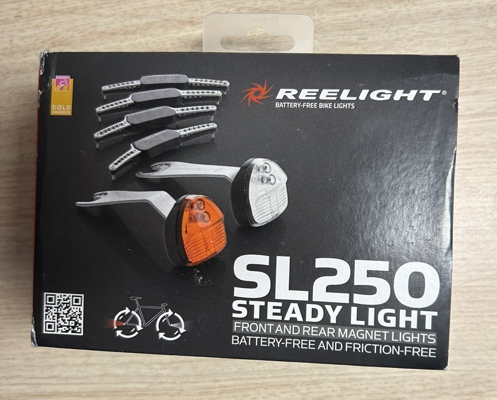 Reelight SL250 fietsverlichting – nieuw – 30 beschikbaar, Waterbestendig, Verlichtingsset, Overig, Nieuw