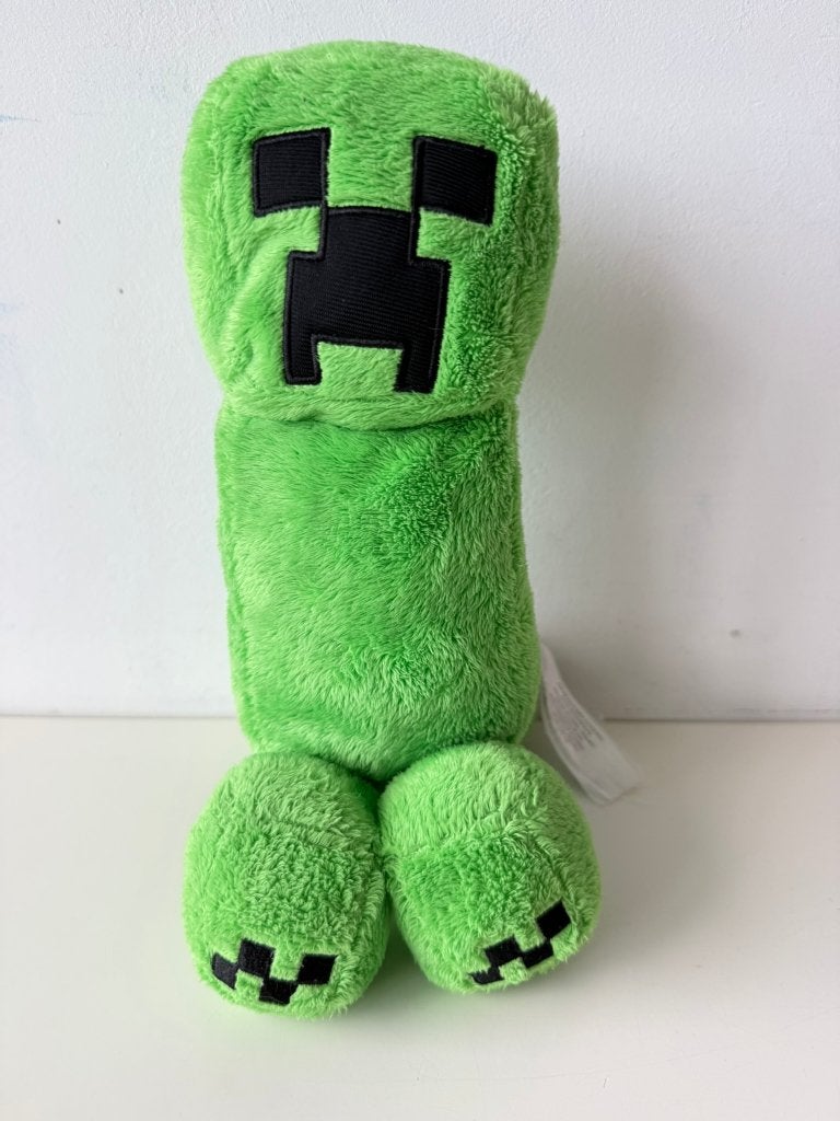 Knuffel Creeper 30 cm / Minecraft / Mojang, Groen, Overige merken, Overige typen, Ophalen of Verzenden