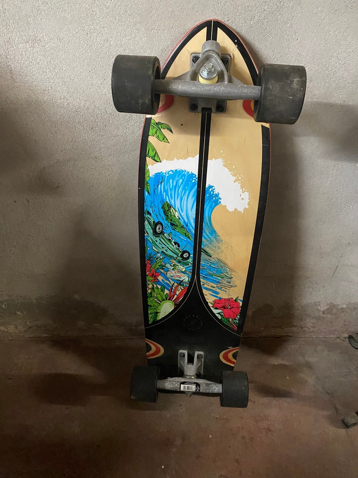 longboard Oxelo Fish 500, Ophalen, Zo goed als nieuw, Longboard