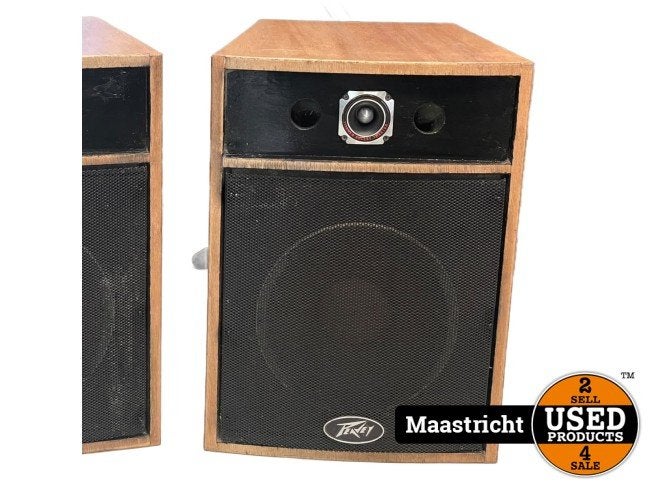 Peavey PA speakers met 12 inch Black Widow, zeer goed geluid, Peavey, Zo goed als nieuw, Support@peavey.com, 5022 Hartley Peavey Drive
Meridian, MS 39305
USA