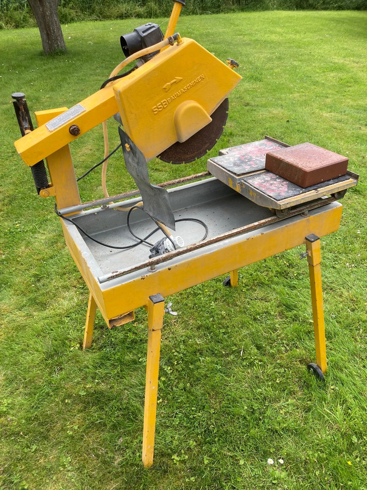 zaagtafel, Ophalen, Gebruikt