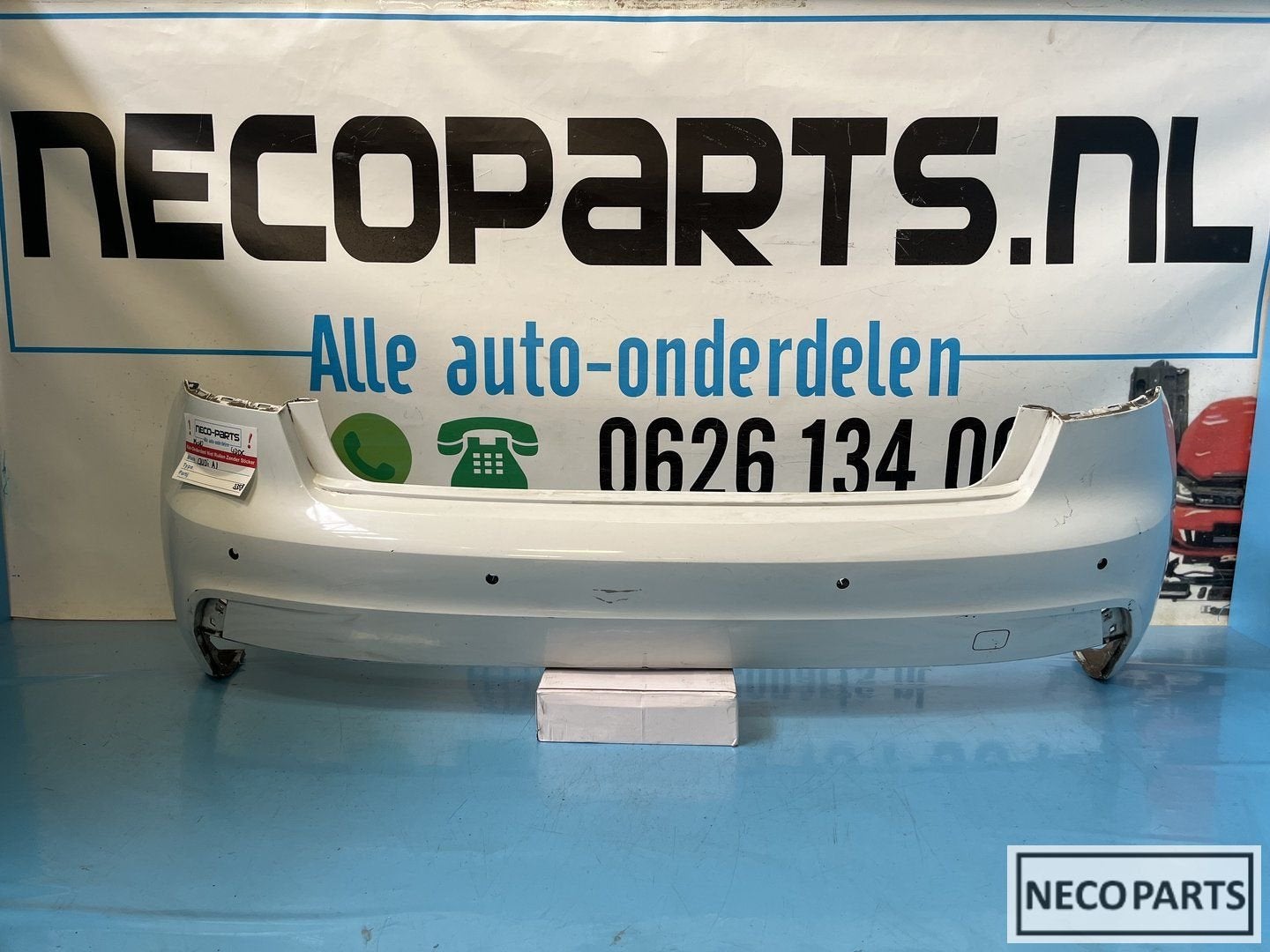 AUDI A1 82A ACHTERBUMPER BUMPER ORIGINEEL, Gebruikt, -, -, Spatbord