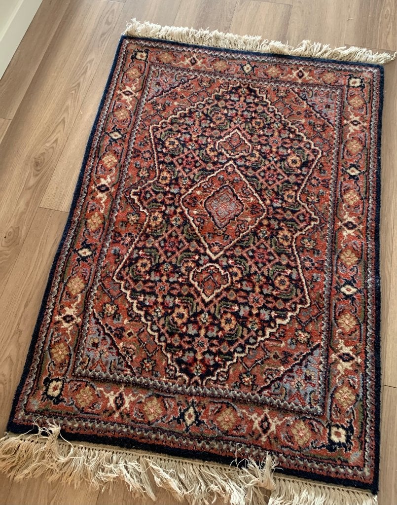 Te koop perzisch bidjar tapijt 110 x 79 cm, Ophalen, Gebruikt