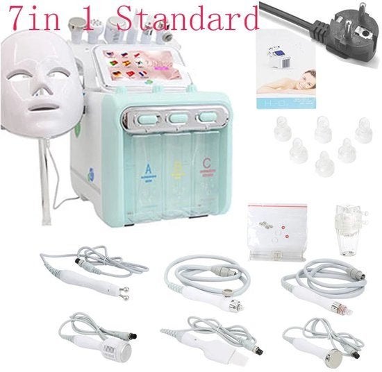 7-in-1 Hydro Dermabrasie Gezichtsmachine – Gezichtsreiniger, Corvance B.V., Verzenden, Nieuw, Corvancebol@gmail.com