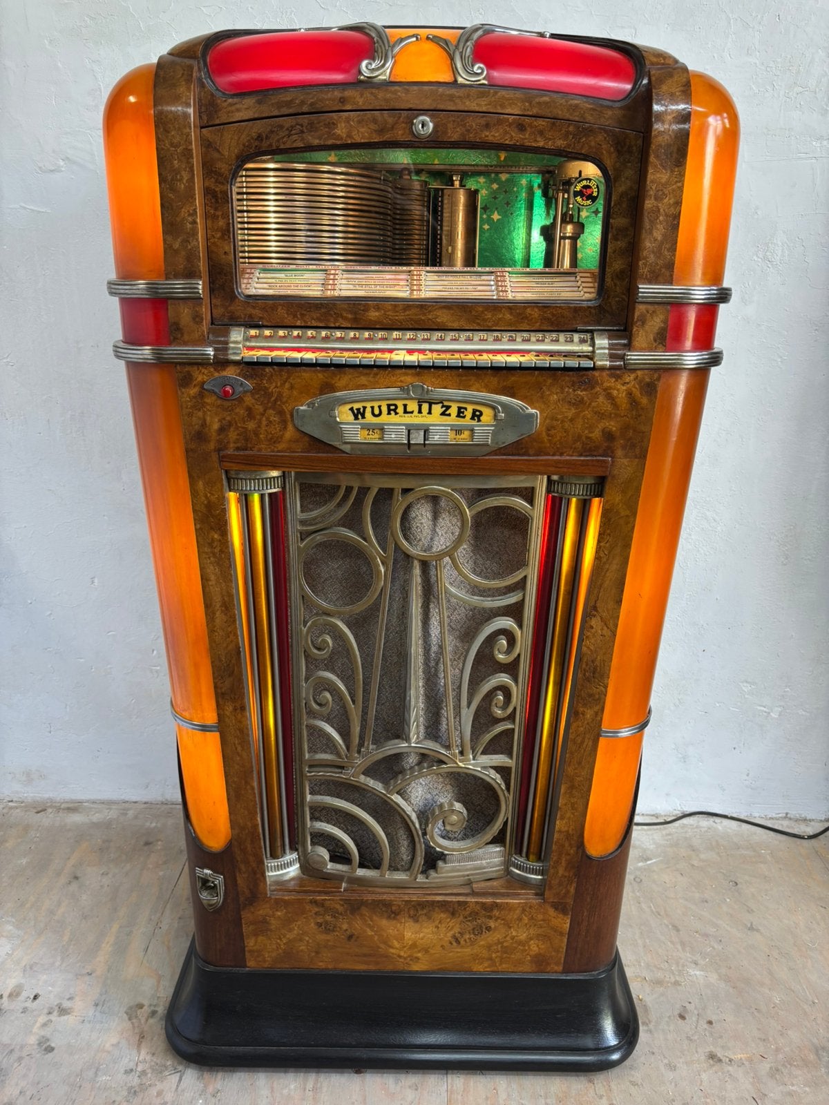 Wurlitzer jukebox, Ophalen, Zo goed als nieuw, Wurlitzer