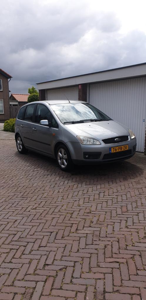 Ford C-Max 1.6 Nieuwe apk+onderhoudsbeurt., Voorwielaandrijving, 1596 cc, Stof, Multifunctioneel stuurwiel