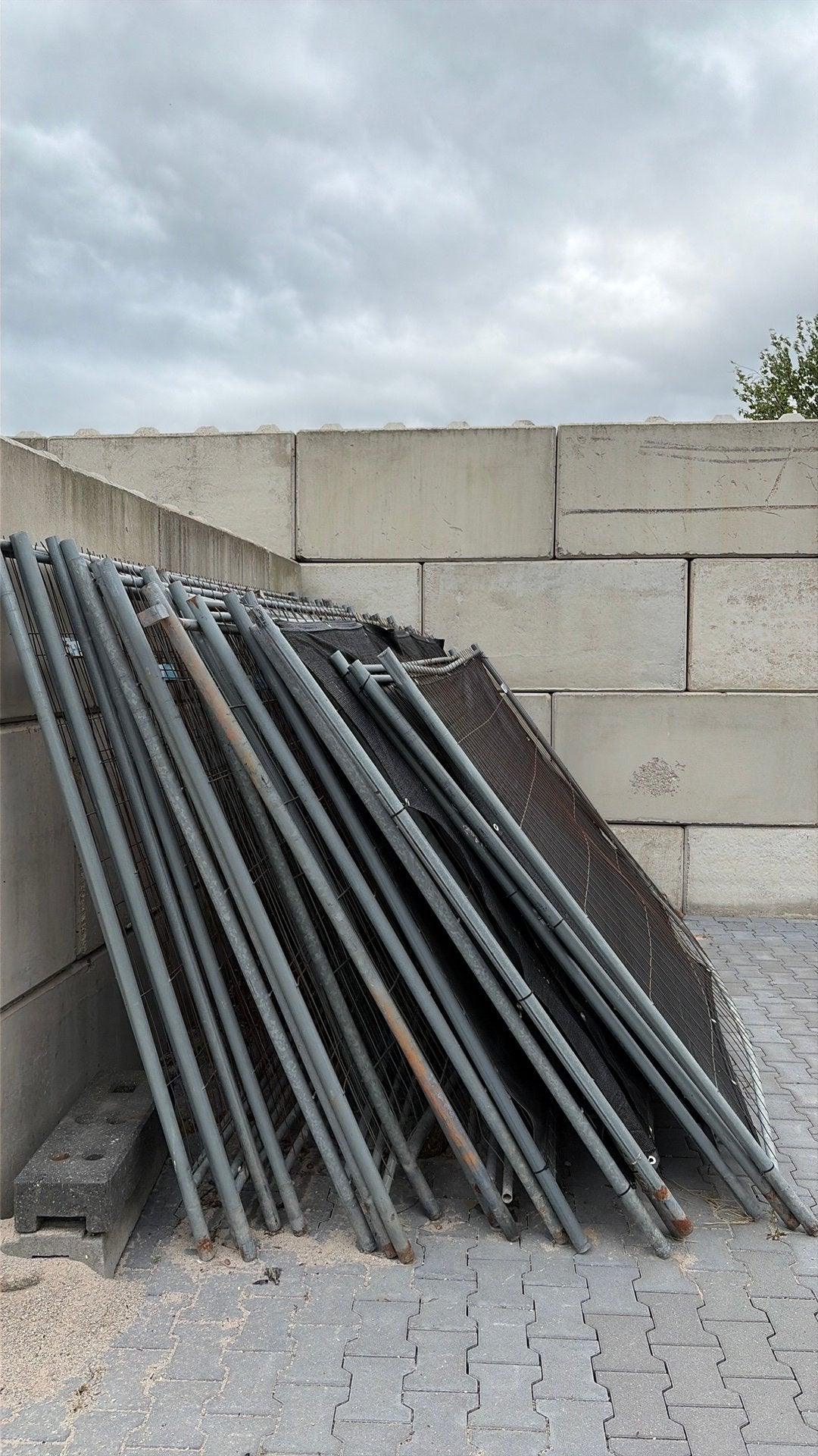 20 bouwhekken te koop, Tuin en Terras, Tuinhekken en Hekwerk, Ophalen, Gebruikt, IJzer