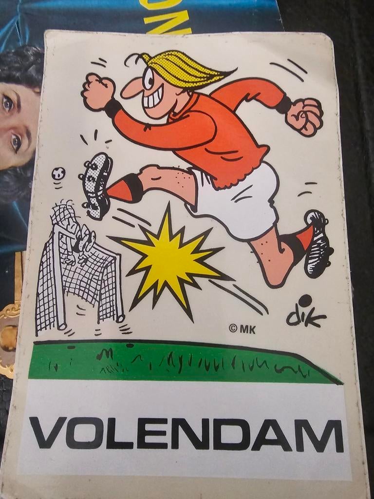 Fc Volendam sticker, Ophalen of Verzenden, Zo goed als nieuw, Overige binnenlandse clubs, Poster, Plaatje of Sticker