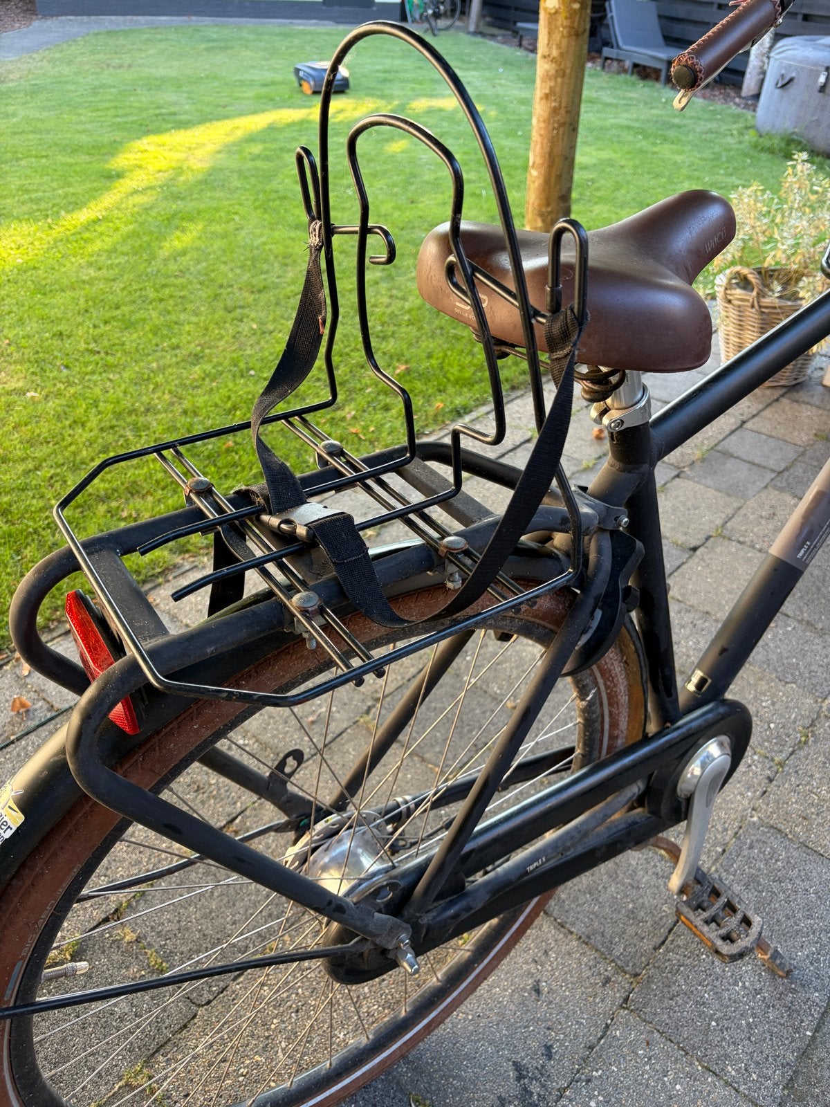 Fietsenrek voor rugtas - Handig en stevig, Ophalen of Verzenden, Gebruikt