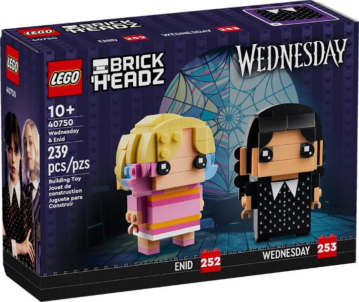 Lego Brickheadz Wednesday & Enid nr 40750, Lego, Lego, BrickHeadz, Lego