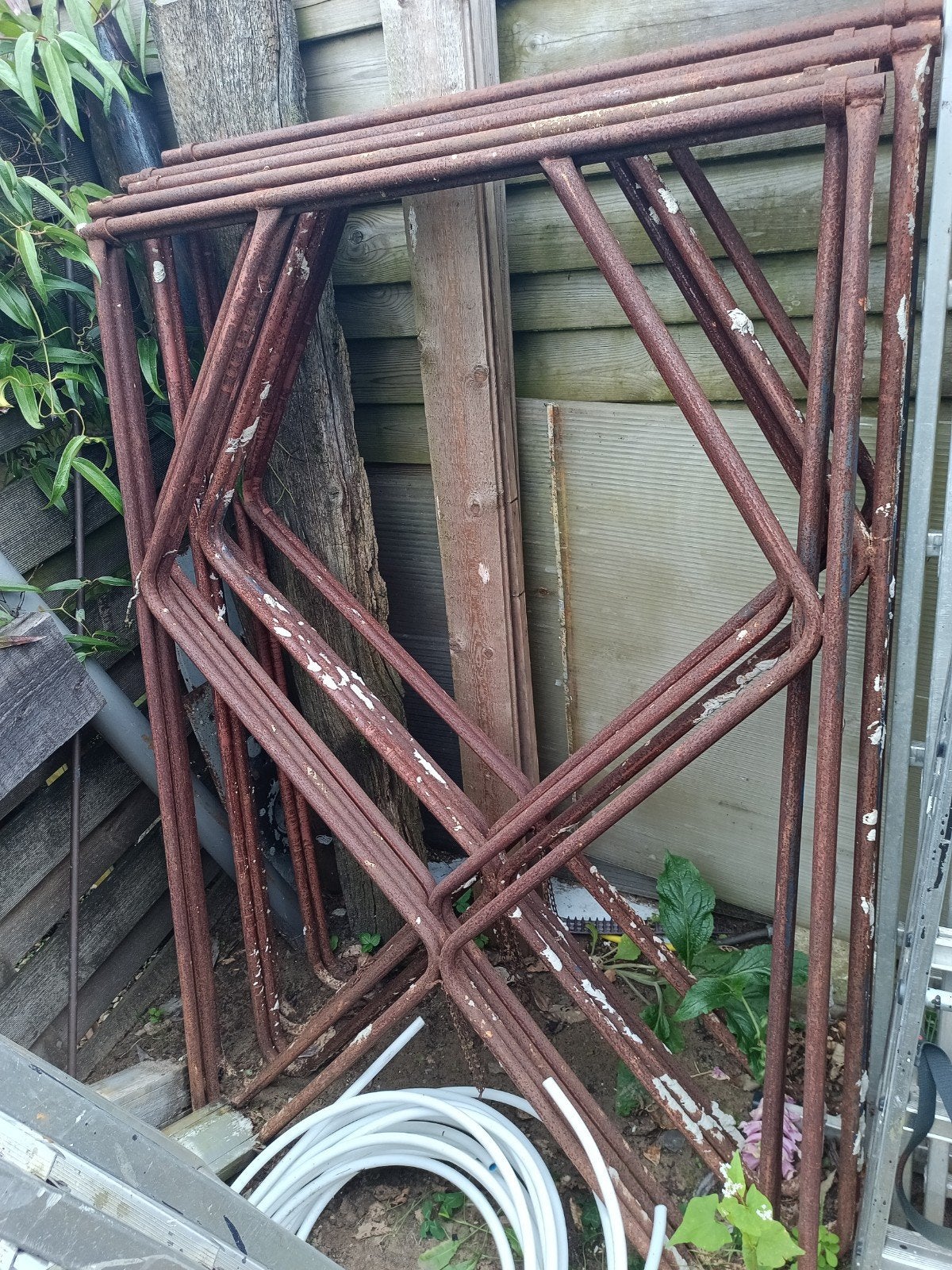 Hoge metsel schragen 155cm hoog., Ophalen, Gebruikt, Overige typen, Minder dan 2 meter