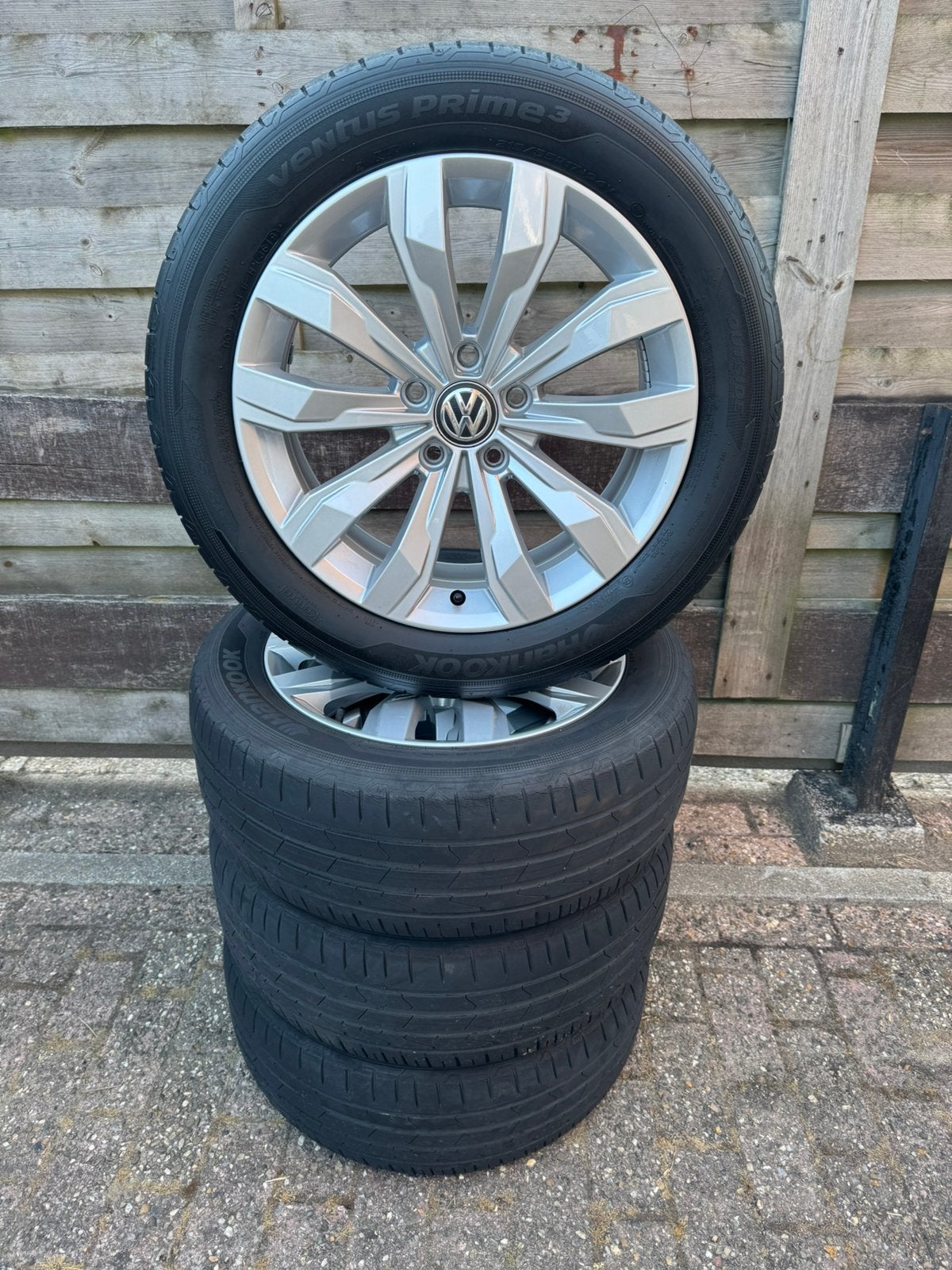 Zgan Volkswagen T-roc Kulmbach velgen 215 55 17 inch 5X112, Auto-onderdelen, Banden en Velgen, Ophalen, 215 mm, Banden en Velgen