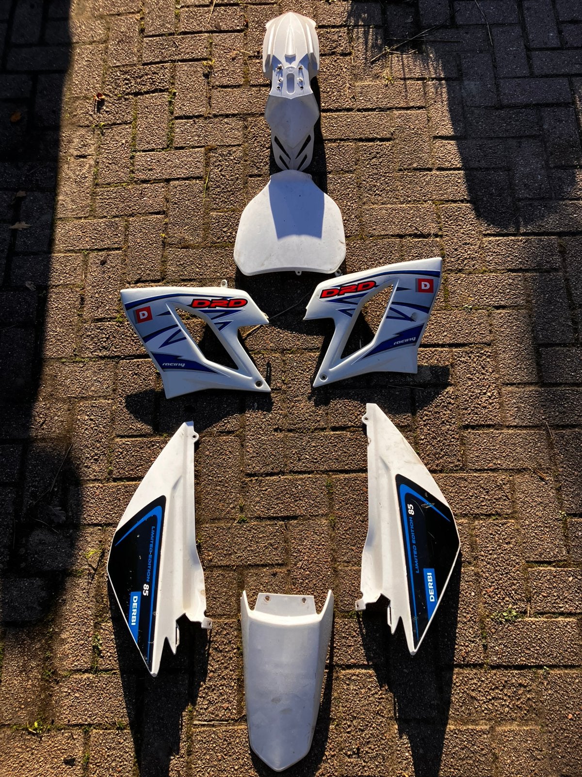 Derbi drd racing 85 edition kappen, Fietsen en Brommers, Ophalen of Verzenden, Gebruikt