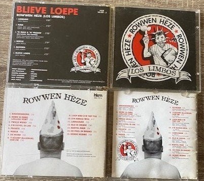 VanDikHout/RowwenHèze:BlieveLoepe*Boem*StationAmerica*Vanda, Ophalen of Verzenden, Zo goed als nieuw, Rock, Inclusief DVD