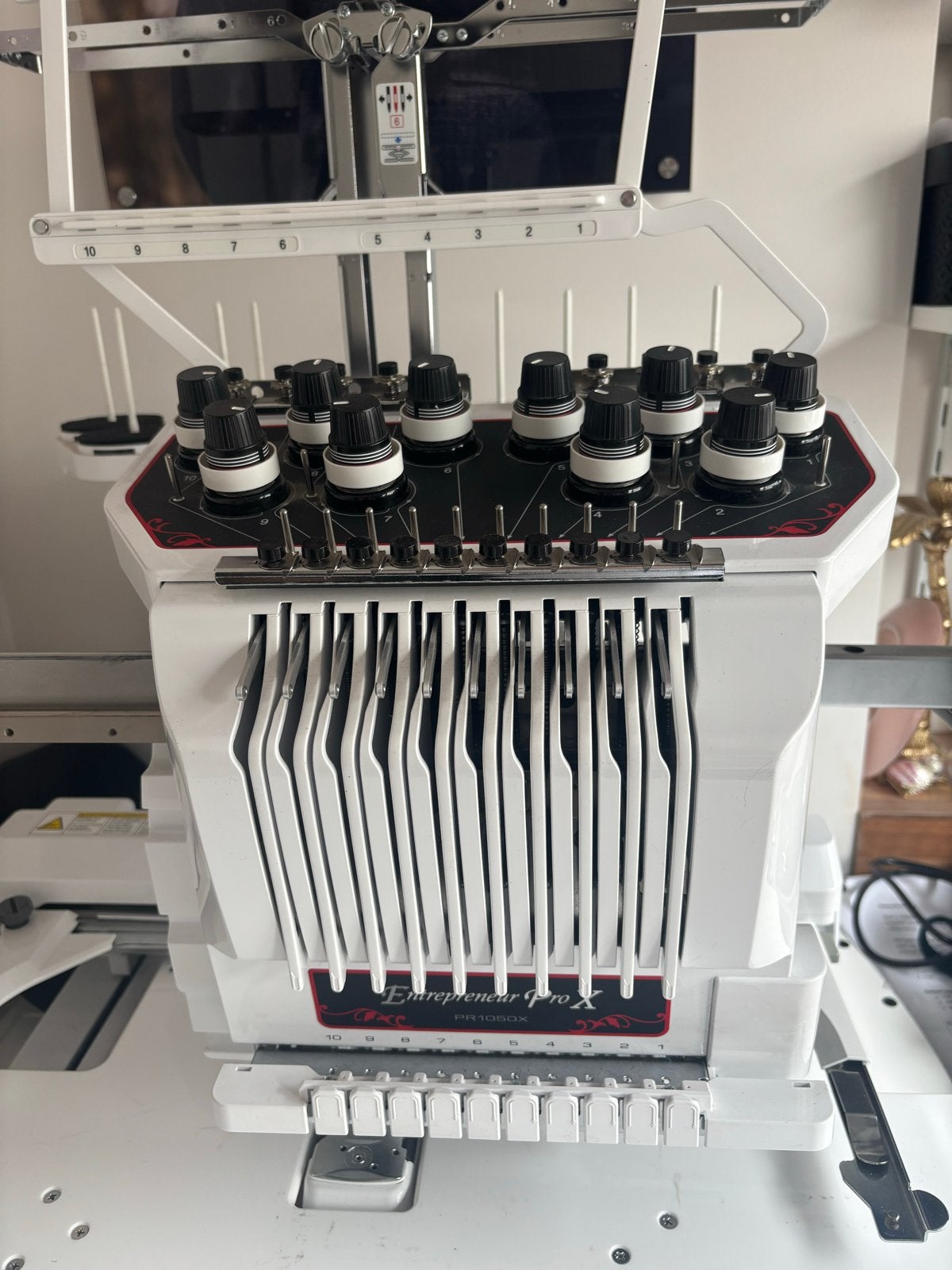 Brother Entrepreneur Pro X PR1055X borduurmachine, Hobby en Vrije tijd, Ophalen, Industrieel, Brother, Naaimachine