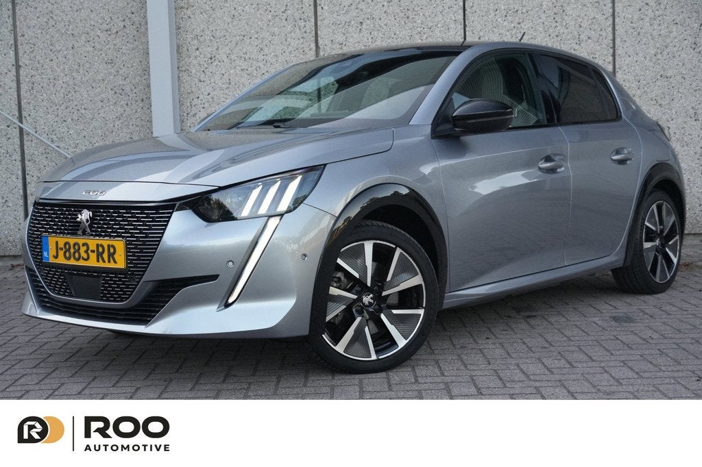 Peugeot E-208 EV GT 350 50 kWh Pano,CruiseOrg NL.Nieuw APK,, Auto's, 136 pk, Gebruikt, Origineel Nederlands, Automatische klimaatregeling