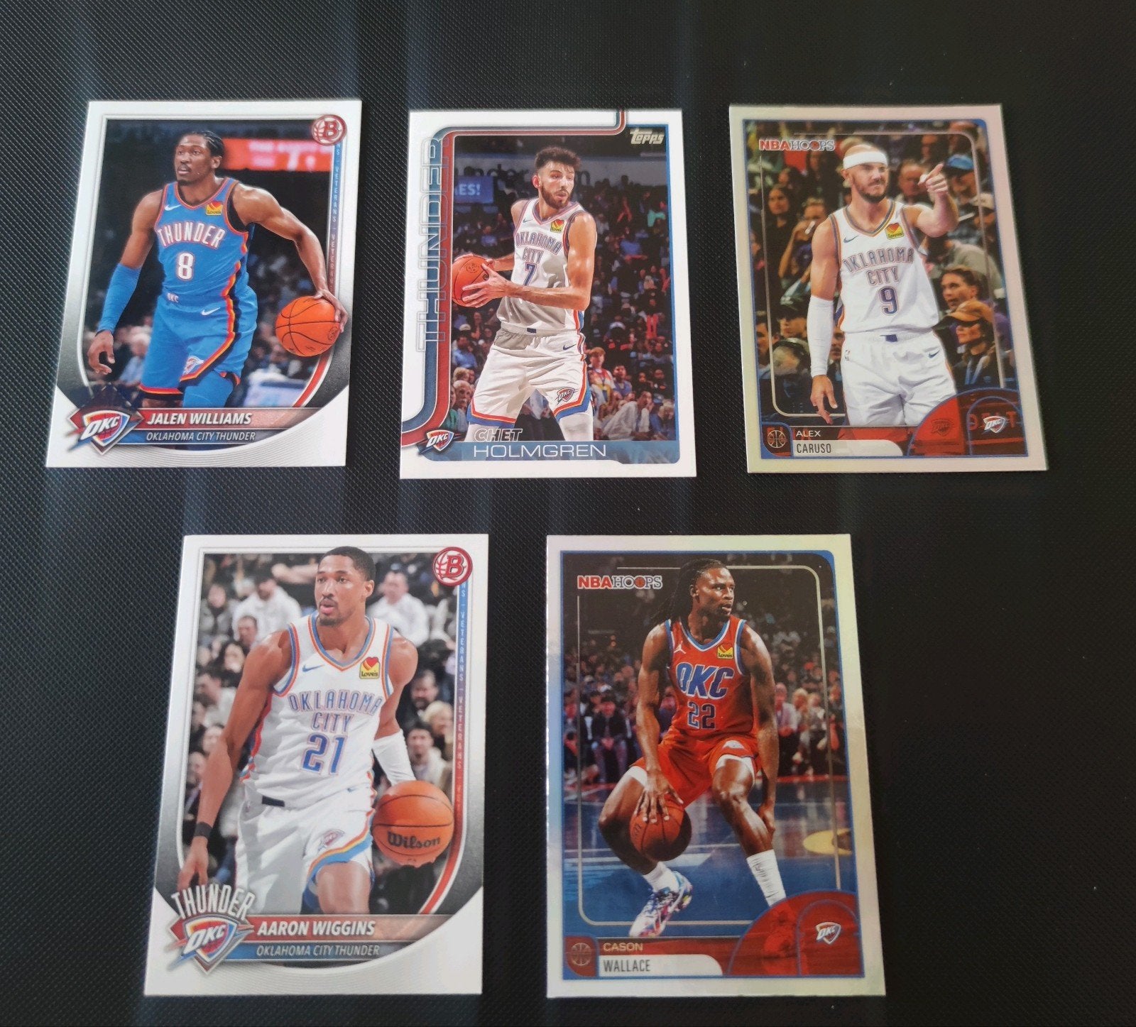 Topps Oklahoma City Thunder NBA Kaarten, Ophalen of Verzenden