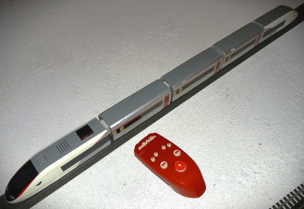Marklin My World Noorse Hogesnelheidstrein, Gelijkstroom, Ophalen of Verzenden, Märklin, Gebruikt