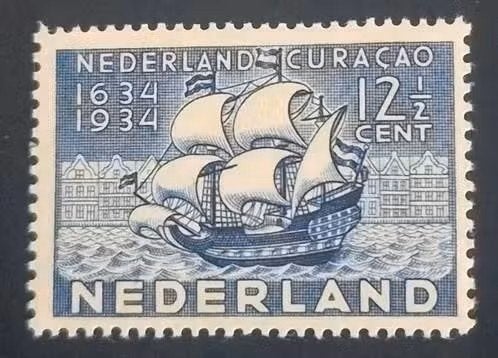 Nederland 1934 - nvph 268 - Curaçao, Ophalen of Verzenden, Na 1940, Postfris
