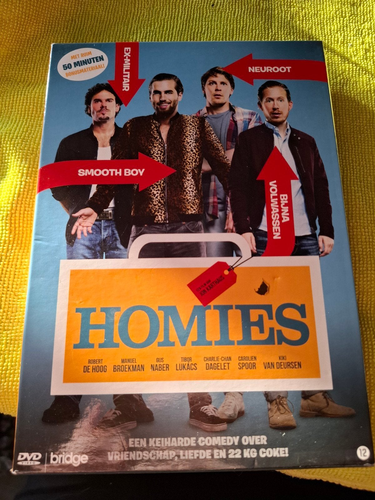Homies DVD - Komedie met bonusmateriaal, Gebruikt, Nederlands, Overige genres, Inclusief doosje