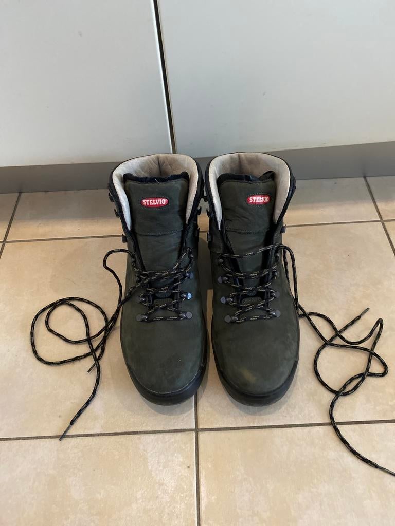 Stelvio Wandelschoenen - grijs/Groen, Maat 45, Ophalen of Verzenden, Zo goed als nieuw, Schoenen