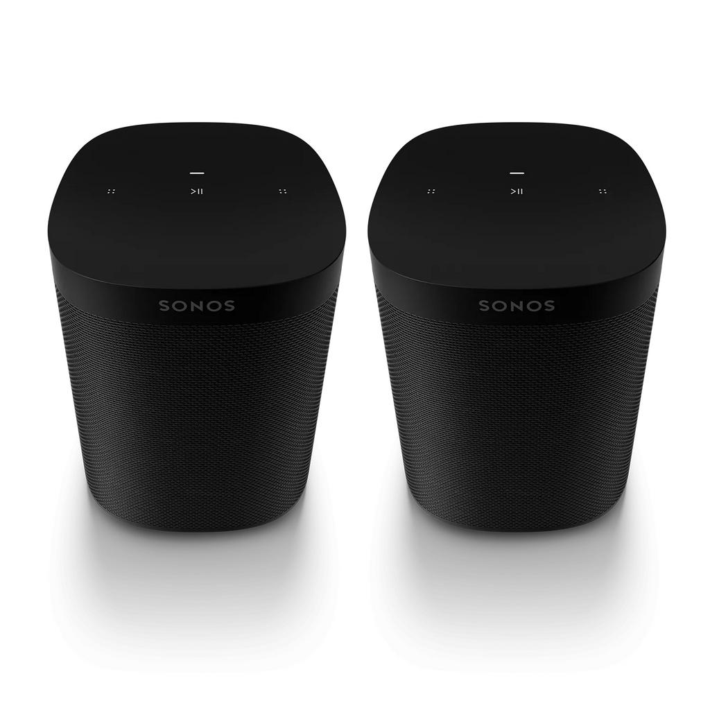 Ruilen: 2x Sonos One SL Zwart tegen 2x Sonos One SL Wit, Ophalen of Verzenden, Zo goed als nieuw, Sonos