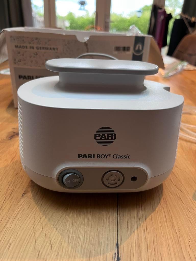 Pari boy vernevelaar, Ophalen, Zo goed als nieuw