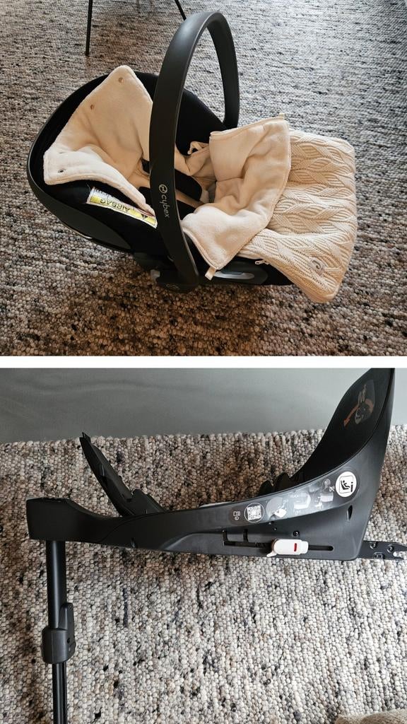 Cybex Cloud Z + Draaibare Base, Gebruikt, 0 t/m 13 kg, Ophalen, Overige merken
