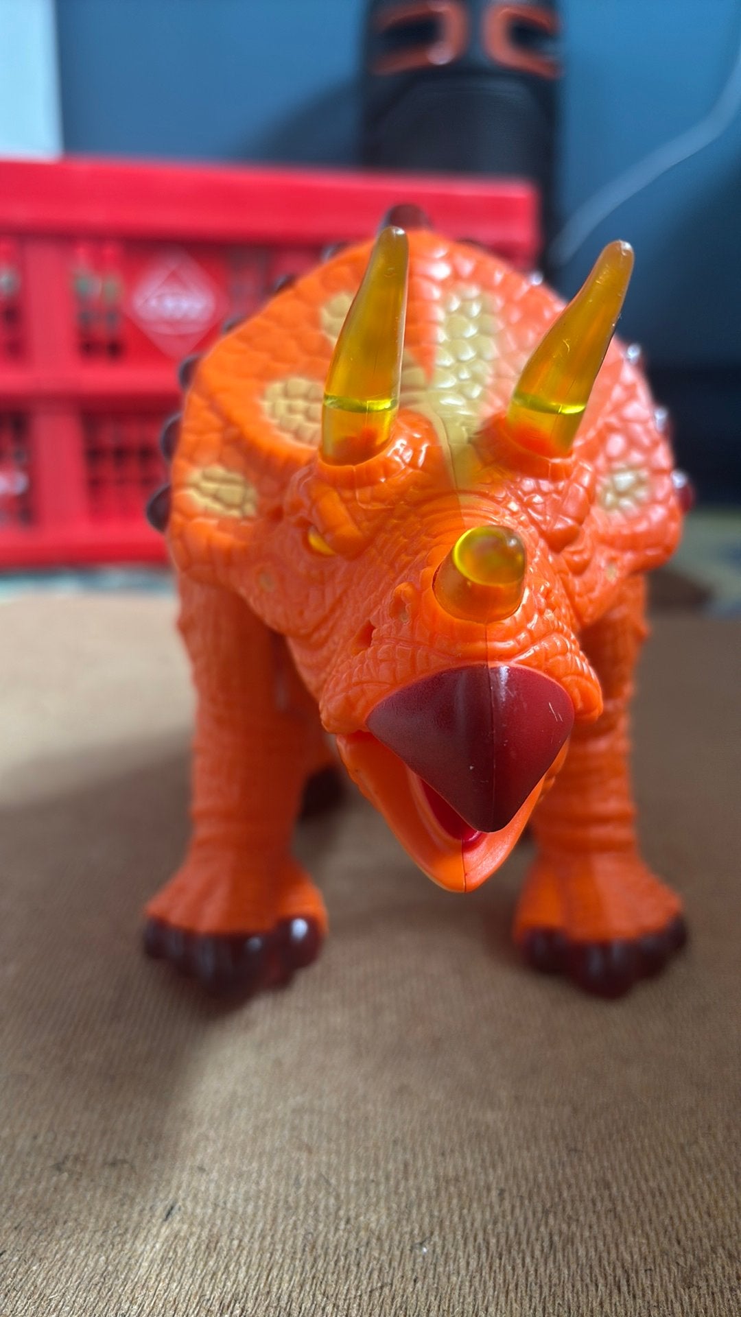 Ellectrische speel dino, Ophalen of Verzenden, Zo goed als nieuw