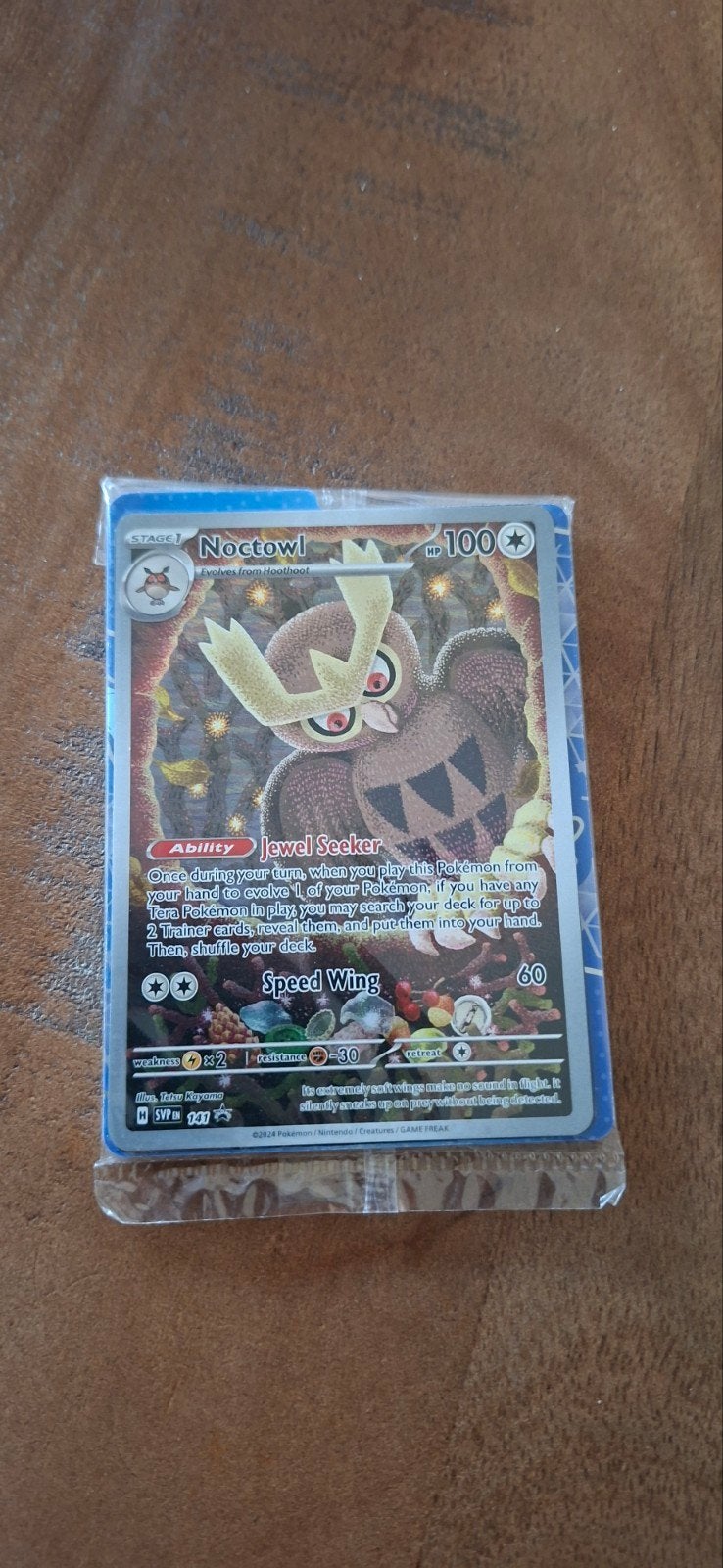 Noctowl SVP 141 Sealed Promo, Ophalen of Verzenden, Zo goed als nieuw, Losse kaart