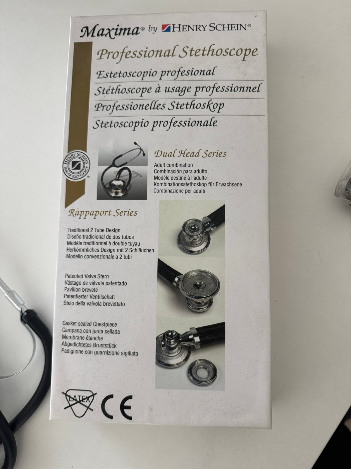 HenrySchein Stethoscoop, Audio, Tv en Foto, Koptelefoons, In-ear, Verstelbaar, Sennheiser, Nieuw