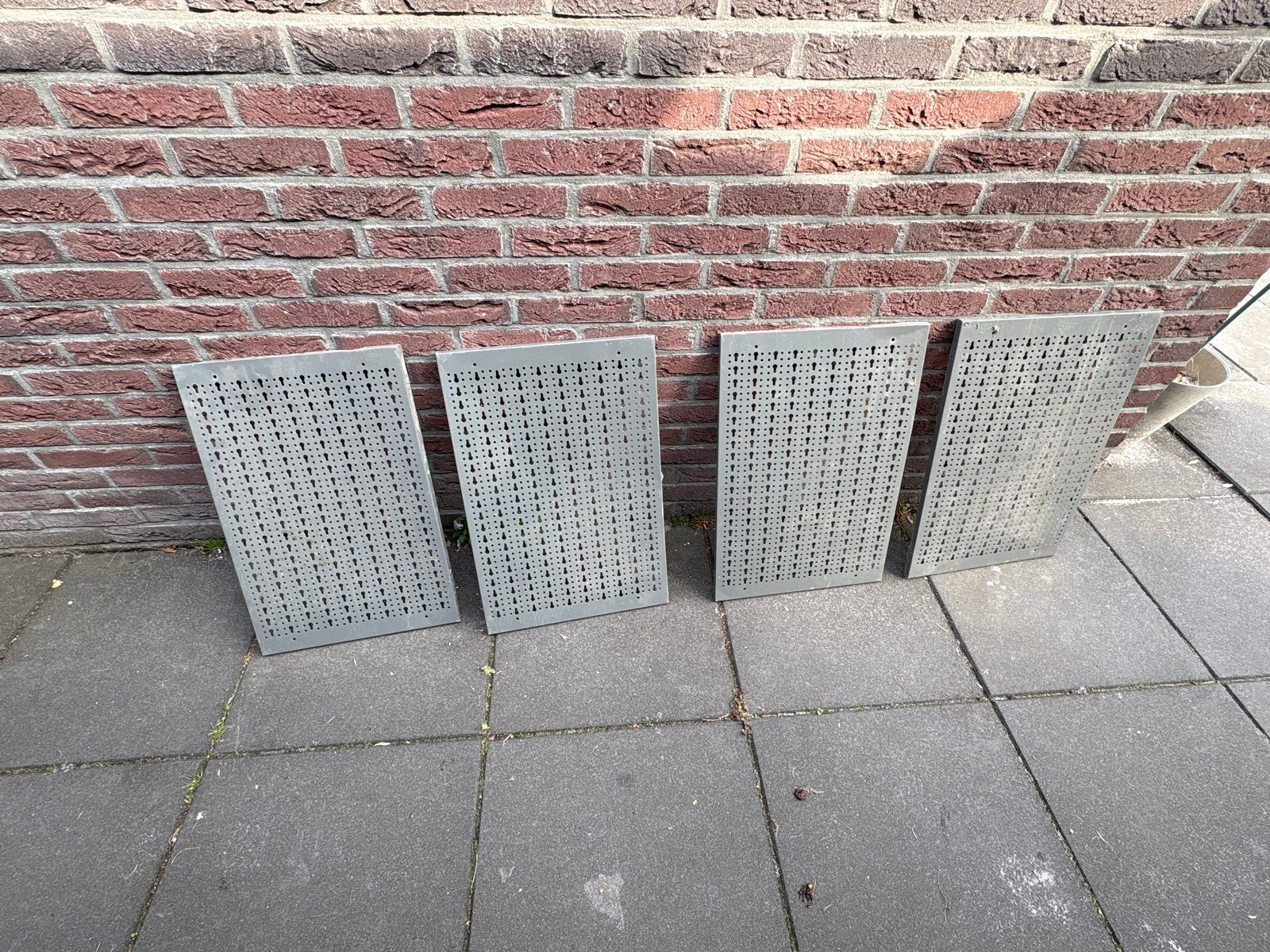 4 gereedschapplaten 60x40 cm, Ophalen of Verzenden, Gebruikt, Overige materialen, Minder dan 20 mm