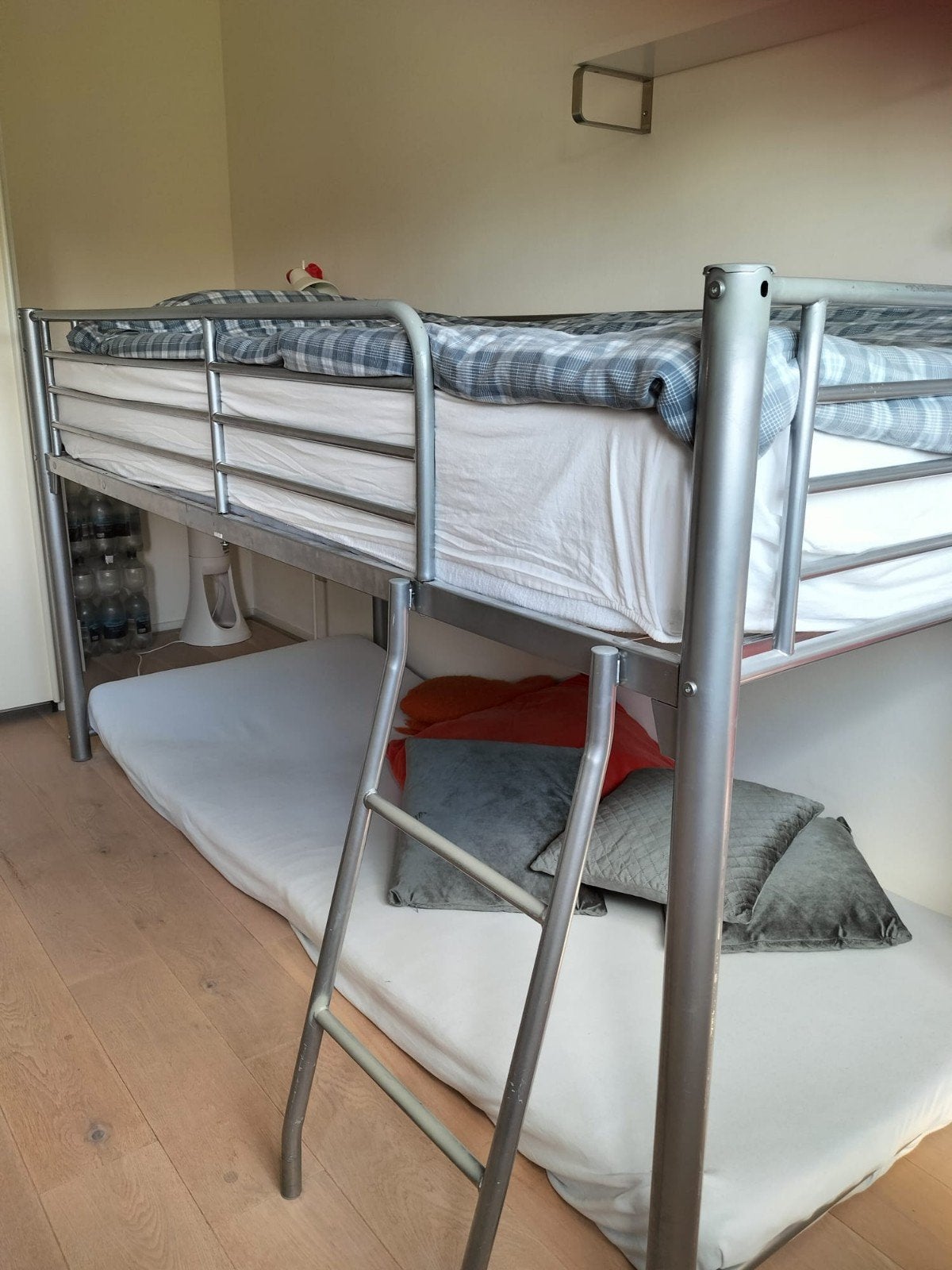 (half) hoogslaper met matras, Ophalen, Gebruikt, 90 cm, Eenpersoons
