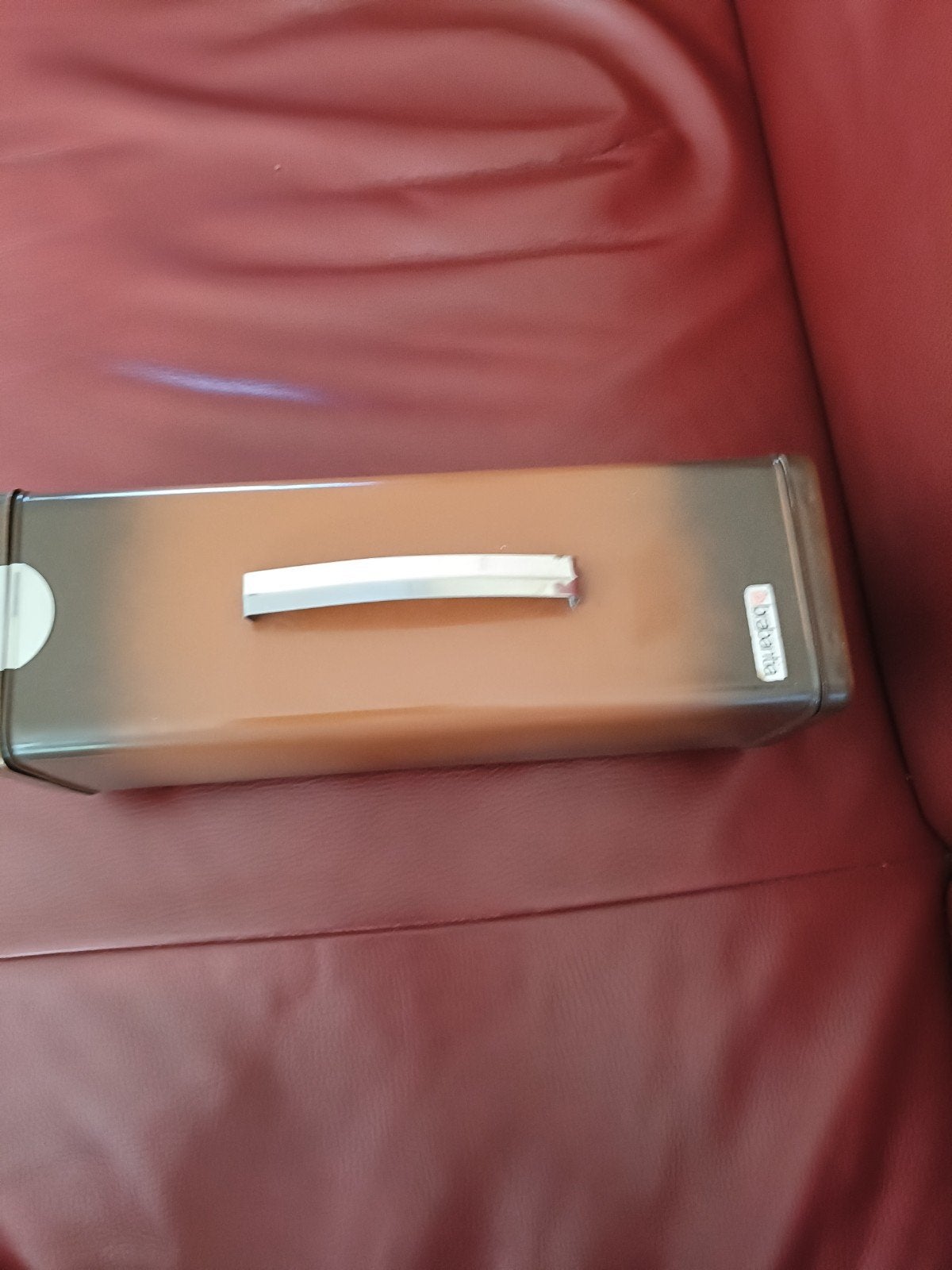 Vintage ontbijtkoek trommel van Brabantia, Ophalen, Gebruikt