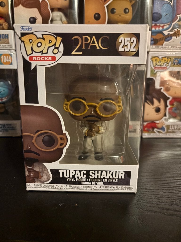 Funko pop Tupac 252, Ophalen of Verzenden, Zo goed als nieuw