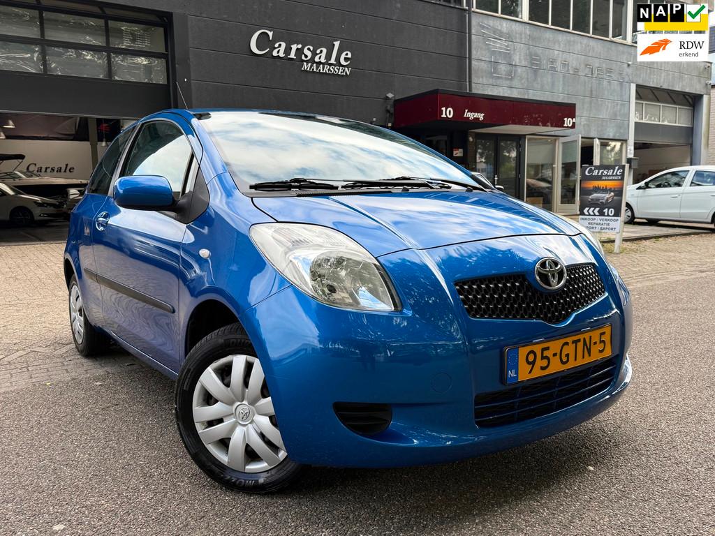 Toyota Yaris 1.0 VVTi + airco, Auto's, Toyota, Voorwielaandrijving, 750 kg, Origineel Nederlands, Bedrijf