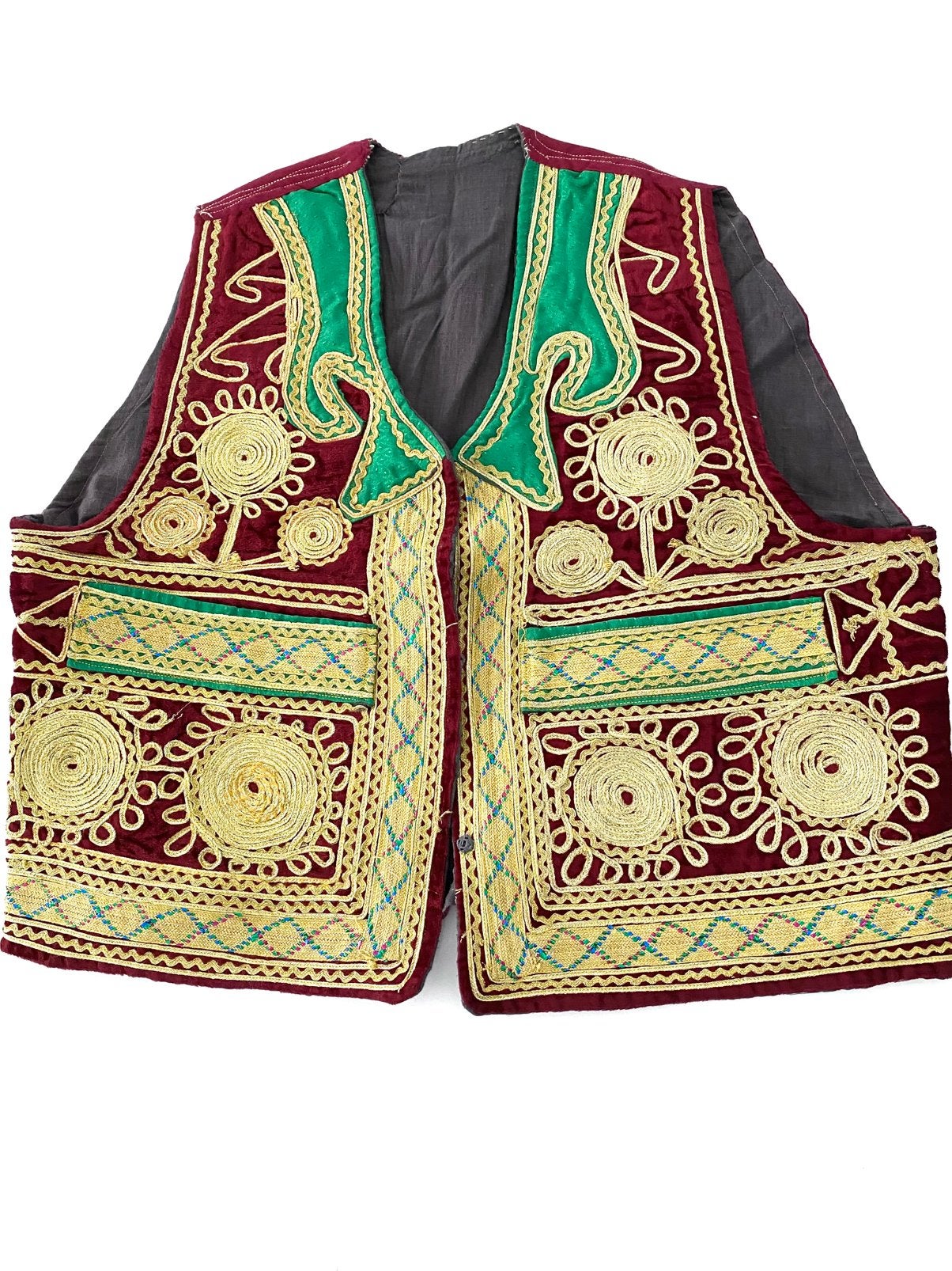 Vintage. Afghaanse waiscoat. Gilet., Kleding | Dames, Verzenden, Nieuw