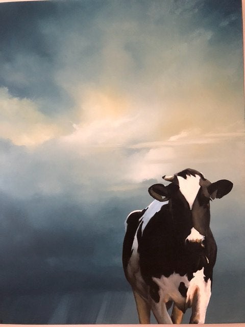 Twee schilderijen van Francis Villaer, olieverf op doek., Antiek en Kunst, Kunst | Schilderijen | Modern, Ophalen, Dieren, Olieverf