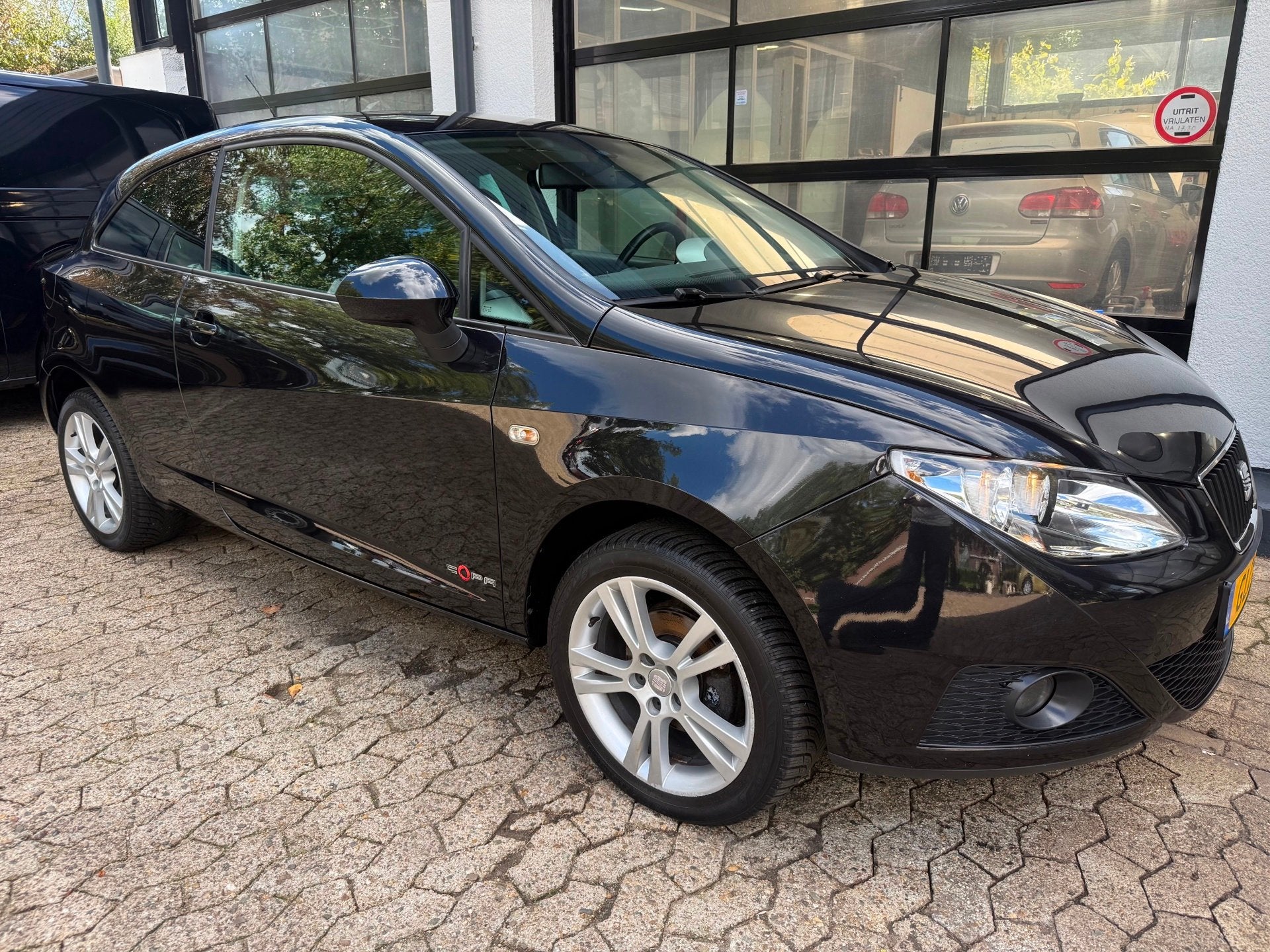 Seat Ibiza SC 1.2 Style*Clima*Cruise*Nap*, Auto's, Voorwielaandrijving, Stof, Gebruikt, Zwart