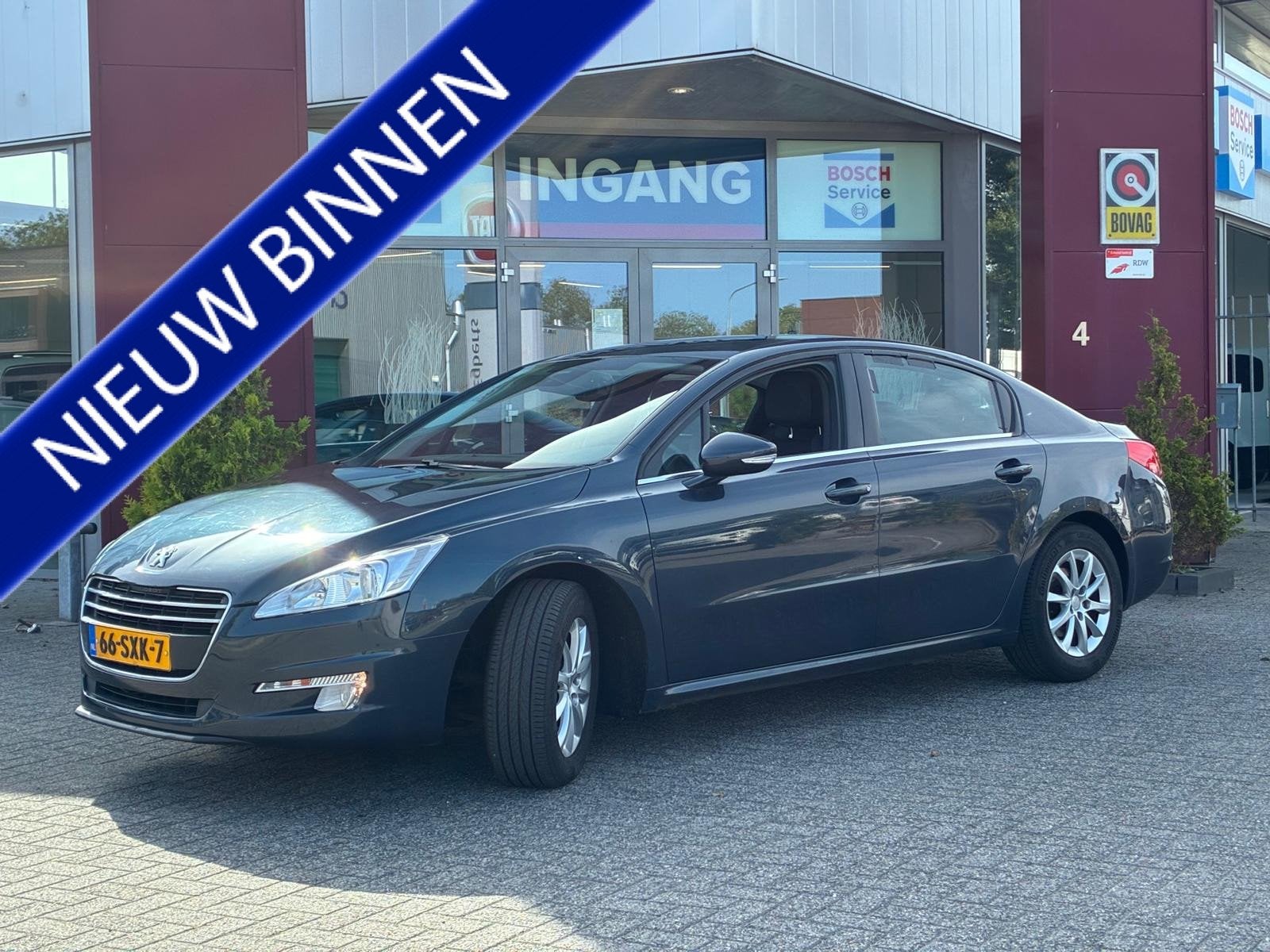 Peugeot 508 1.6 Vti Blue Lease (bj 2012, automaat), Euro 5, 730 kg, 4 cilinders, Blauw