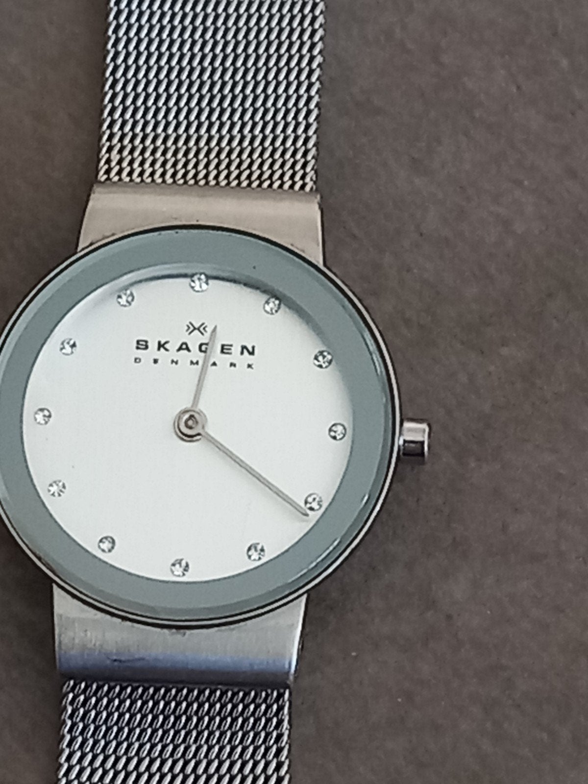mooi Skagen horloge dames, werkend, Verzenden, Gebruikt, Staal, Overige merken
